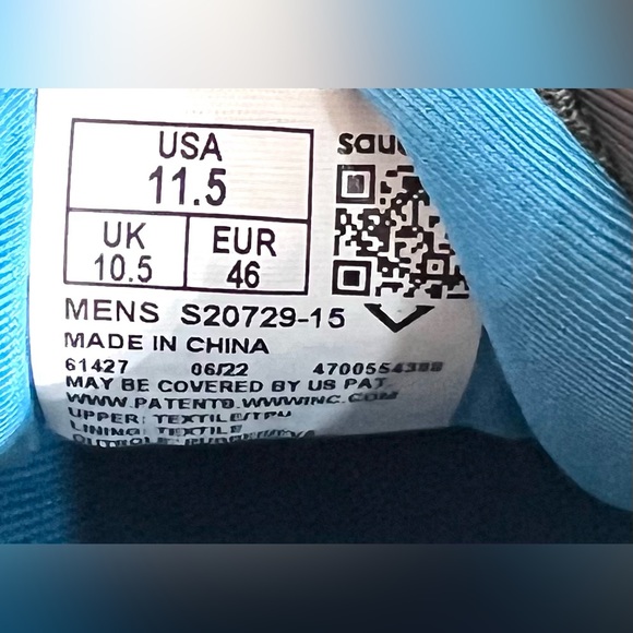 Men’s Saucony Ride 15 Running Shoes - Picture 8 of 8